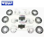 LAND ROVER REAR TAIL LIGHT LAMP CLEAR LENS UPGRADE KIT DEFENDER GL1143CL WIPAC