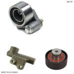 LAND ROVER TIMING BELT TENSIONER & PULLEY KIT FREELANDER V6 MR0082 LHB101630L INA