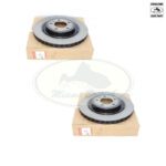 LAND ROVER REAR BRAKE ROTOR DISC RANGE SPORT RANGE NEW DISCOVERY LR161898 OEM