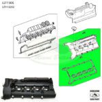 LAND ROVER CAMSHAFT COVER LEFT RANGE SPORT LR4 RANGE 5.0L LR113202 GENUINE