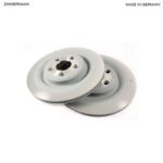 JAGUAR REAR BRAKE DISC 326MM XK XF XJ C2D61075 ZIMMERMANN