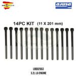 LAND ROVER ENGINE CYLINDER HEAD BOLTS x14 LR2 / FREELANDER 2 LR002553 AJUSA