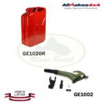 LAND ROVER JERRY CAN 20 LITRE W/ NOZZLE RANGE DISCOVERY LR2 LR3 LR4 SPORT GE1020R GE1002 ALLM4x4