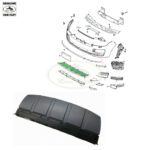 LAND ROVER TOWING HOOK OPENING COVER RANGE LR117512 OEM