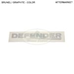 LAND ROVER TAIL GATE DECAL STICKER BRUNELL/GRAPHITE DEFENDER 87-15 DAH500320 AFT