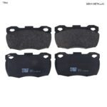 LAND ROVER FRONT BRAKE PAD SET "SEMI-METALLIC" DEFENDER 110 130 SFP000260 TRW