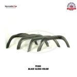 LAND ROVER WHEEL ARCH KIT BLACK GLOSS DEFENDER TF280 MRC9377 MRC9378 TF