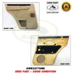 LAND ROVER REAR DOOR PANEL LH LIGHT STONE BEIGE RANGE P38 95-98 AWR5277SMK USED