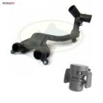 LAND ROVER WATER PUMP OUTLET 5.0L V8 LR4 RANGE SPORT RANGE LR018275 LR011038 AM