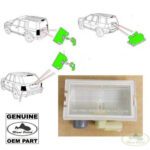 LAND ROVER LICENCE PLATE HANDLE LAMP LIGHT LR2 LR3 LR4 RR SPORT 06-13 XFC500040 OEM