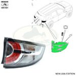 LAND ROVER REAR TAIL LAMP RIGHT DISCOVERY SPORT 15-18 LR079573 OEM