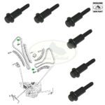 LAND ROVER TIMING CHAIN GUIDE SCREW SET x6 RANGE LR4 SPORT LR011064 GENUINE