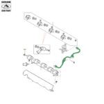 LAND ROVER FUEL INJECTION PIPE RANGE EVOQUE DISCOVERY SPORT LR101733 OEM