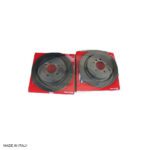 LAND ROVER REAR BRAKE ROTOR DISC SET LR3 LR4 RANGE SPORT SDB000646 BREMBO