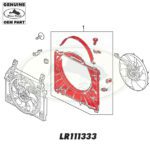 LAND ROVER FAN SHROUD COOLING RR SPORT DISCOVERY RANGE LR111333 GENUINE