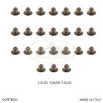 JAGUAR VALVE STEM SEAL SET x24 XF XJ F-TYPE XE-RANGE NEW XF F-PACE AJ813623 CORTECO