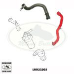 LAND ROVER ENGINE COOLANT HOSE RANGE 10-12 5.0L SCH LR023205 GENUINE