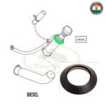 LAND ROVER FUEL TANK FILLER NECK GROMMET DIESEL DEFENDER 07-16 WLR000020 AM4x4