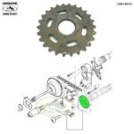 LAND ROVER ENGINE CAMSHAFT SPROCKET RANGE M62 03-05 4.4L LHS000030 OEM BMW
