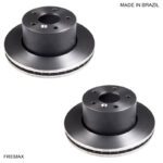 LAND ROVER FRONT ROTOR DISC SET x2 DISCOVERY 2 II SDB000380 FREMAX