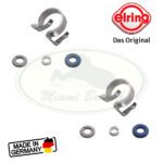 LAND ROVER INJECTOR REFIT KIT x2 LR3 LR4 RANGE RR SPORT LR037089 ELRING