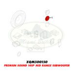 LAND ROVER FRONT DOOR SPEAKER RH LH RANGE ROVER 05-06 XQM500150 GENUINE