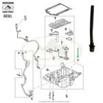 LAND ROVER CRANKCASE VENTILATION TUBE DISCOVERY 4 & 5 RANGE SPORT RANGE LR013608 OEM