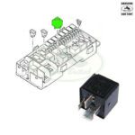 LAND ROVER HFS GLOW SUSPENSION BLACK RELAY DISCOVERY 2 YWB101300 OEM