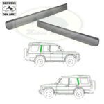 LAND ROVER REAR SIDE DOOR TRIM POST FINISHER SET LH RH DISCOVERY DDG100391 DDG100381 GENUINE