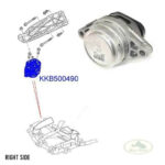 LAND ROVER FRONT SUPPORT ENGINE MOUNTING MOUNT RH RANGE V8 06-09 KKB500490 AM