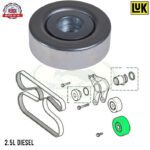 LAND ROVER DRIVE BELT TENSIONER IDLER PULLEY RANGE P38 DIESEL 2.5L STC2132 LUK