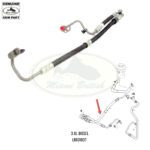 LAND ROVER POWER STEERING HOSE RANGE SPORT 10-13 3.0L DIESEL LR031837 OEM