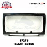 LAND ROVER RADIATOR GRILLE FRAME BLACK GLOSS DEFENDER TF276 TF