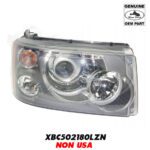 LAND ROVER HEADLAMP LHD RH HALOGEN W/O CORNERING RANGE SPORT 06-09 XBC502180LZN GENUINE