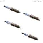 JAGUAR SPARK PLUG x4 F-TYPE XE RANGE XF F-PACE E-PACE JDE38685 BOSCH