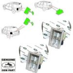 LAND ROVER LICENCE PLATE HANDLE LAMP LIGHT SET x2 LR2 LR3 LR4 RR SPORT 06-13 XFC500040 OEM