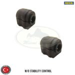 LAND ROVER REAR SUSPENSION BAR WO/ACE BUSH BUSHING x2 RANGE SPORT 06-13 LR018354 MOOG
