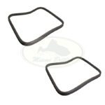 LAND ROVER REAR QUARTER WINDOW WEATHERSTRIP SEAL x2 RH LH DISCOVERY 1 AWR5388 AM