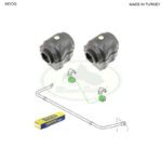 LAND ROVER REAR STABILIZER ANTI ROLL BAR BUSH SET LR3 LR4 LR015336 MOOG