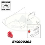 LAND ROVER LOWER ROCKER MOLDING RETAINER SET x3 RR SPORT EYC000202 GENUINE
