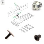 LAND ROVER CLIP ROOF KIT LR3 LR4 RANGE SPORT 06-13 RZM500041 ACU3161 AYR500061 ROV0156 GENUINE