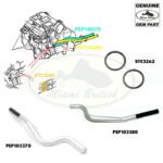 LAND ROVER HEATER CORE PIPE KIT RANGE P38 95-02 PEP103370 PEP103380 STC3262 ROV0176 OEM