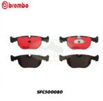 LAND ROVER FRONT BRAKE PAD SET RANGE ROVER 4.4L M62 03-05 SFC500080 BREMBO