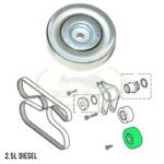 LAND ROVER DRIVE BELT TENSIONER IDLER PULLEY RANGE P38 DIESEL 2.5L STC2132 AM