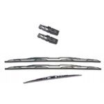 LAND ROVER FRONT WIPER BLADE SET + CLIP SET RANGE 03-12 MR0303 AM