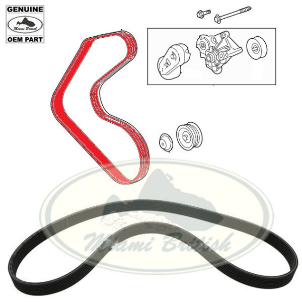LAND ROVER SECONDARY BELT RR SPORT LR4 RANGE DISCOVERY 5 3.0L SC - LR184650 OEM (1430 mm)