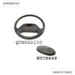 LAND ROVER STEERING ASSY WHEEL + COVER NUT BADGE DEFENDER QTB502130 NTC8848 MB OE