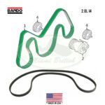 LAND ROVER SERPENTINE DRIVE BELT RANGE VELAR SPORT EVOQUE DISCOVERY DEF LR079263 BANDO