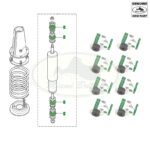 LAND ROVER SHOCK ABSORBER BUSH KIT SET x8 DEFENDER 552818 GENUINE