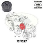 LAND ROVER WATER PUMP PULLEY LR3 LR4 RR SPORT RANGE 2.7L 3.0L DIESEL 1311327 GENUINE